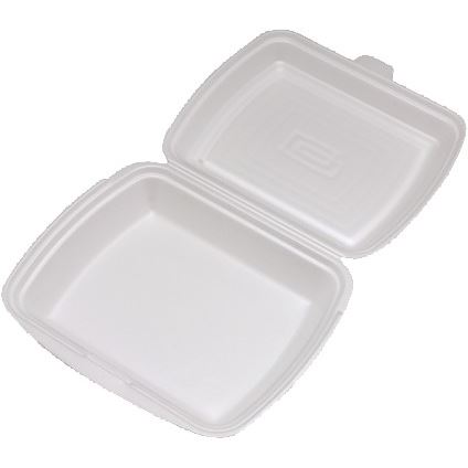 Menu box nedělený bílý velký (125 ks)