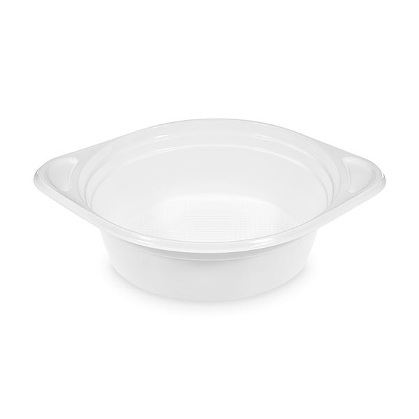 Plastový šálek na polévku bílý 500 ml (100 ks)