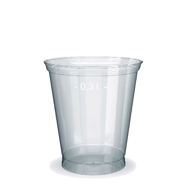 Plastový kelímek 0,3 l, 95 mm (50 ks)