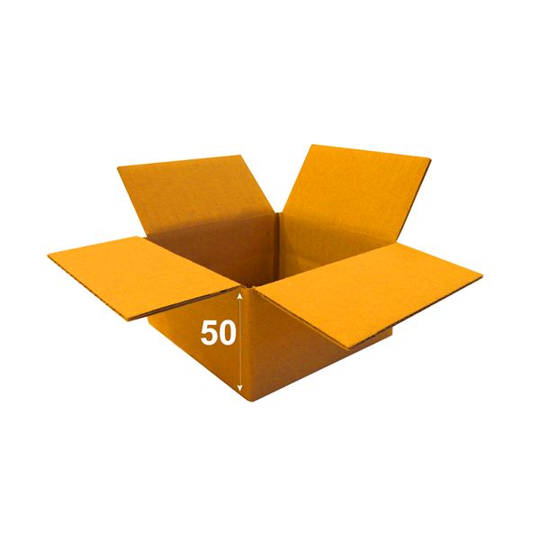 Krabice papírová klopová 3VVL 100 x 100 x 50 mm