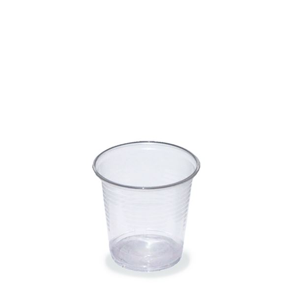Plastový kelímek 0,15 l (100 ks) - transparentní