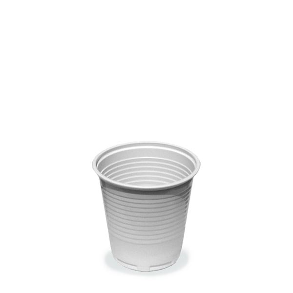 Plastový kelímek 0,15 l (100 ks) - bílý