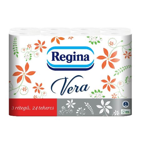 Toaletní papír Regina Vera 24 ks, 3vrstvý