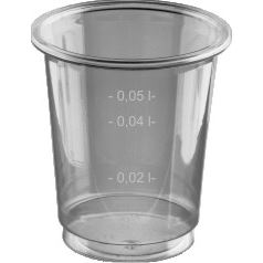 Plastový kelímek panák 5 cl (40 ks)