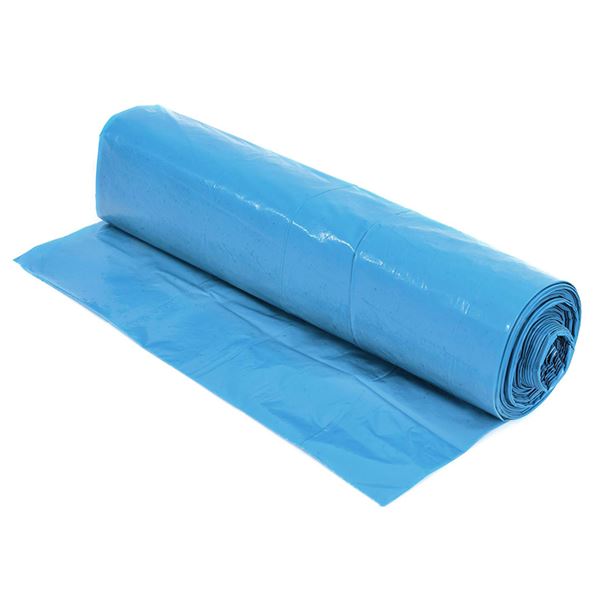 Odpadový pytel LDPE 120 l, 30 um (25 ks) - modrý