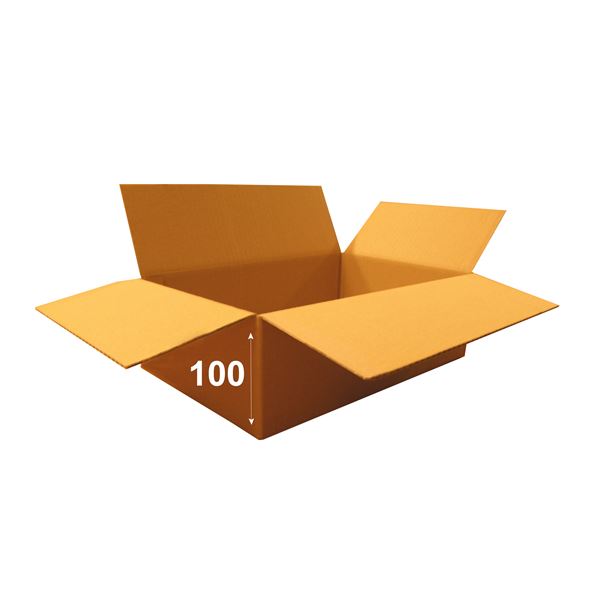 Krabice papírová klopová 3VVL 300 x 200 x 100 mm