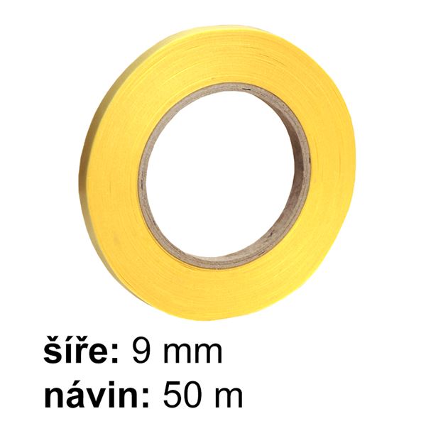 Oboustranná lepicí páska šíře 9 mm x 50 m, PP nosič 4140