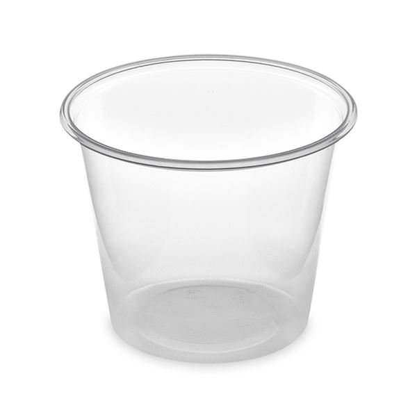 Dresinková miska 125 ml - průhledná (50 ks)