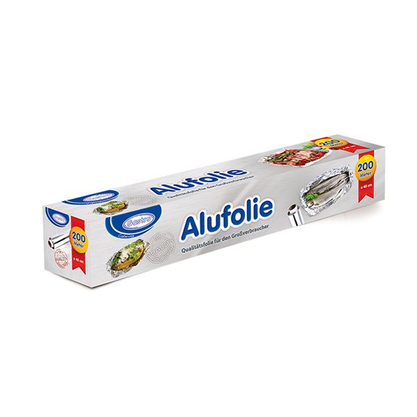 Alobal v boxu šíře 45 cm, návin 200 m, síla 11 µm