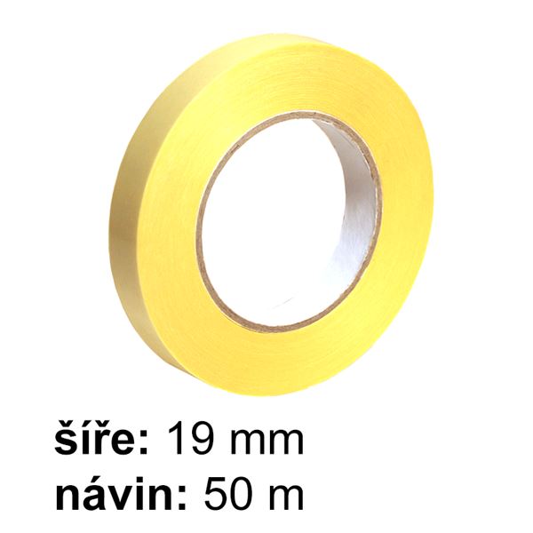 Oboustranná lepicí páska šíře 19 mm x 50 m, PP nosič 4140