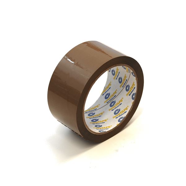 Lepicí páska novaTAPE EU, šíře 48 mm x 66 m - hnědá