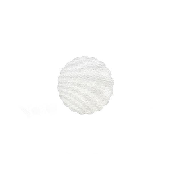 Rozetky PREMIUM průměr 9 cm - bílé (500 ks)