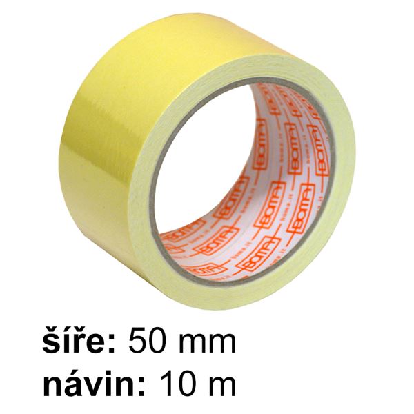 Oboustranná lepicí textilní páska šíře 50 mm x 10 m