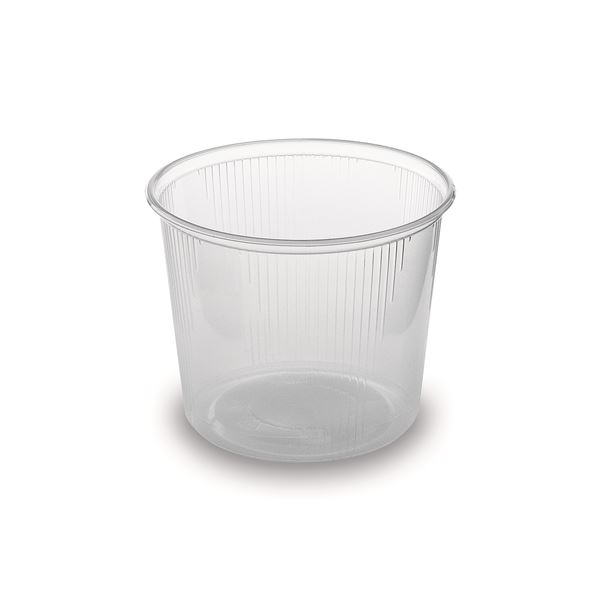 Miska kulatá 400 ml - průhledná (100 ks)