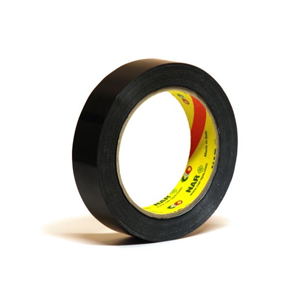 Nartape PVC lepicí páska šíře 25 mm x 66 m - černá