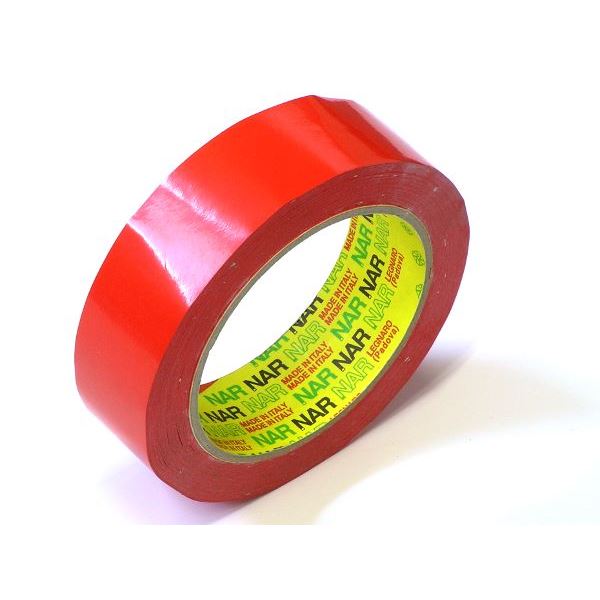 Nartape lepící páska šíře 38 mm, návin 66 m, červe