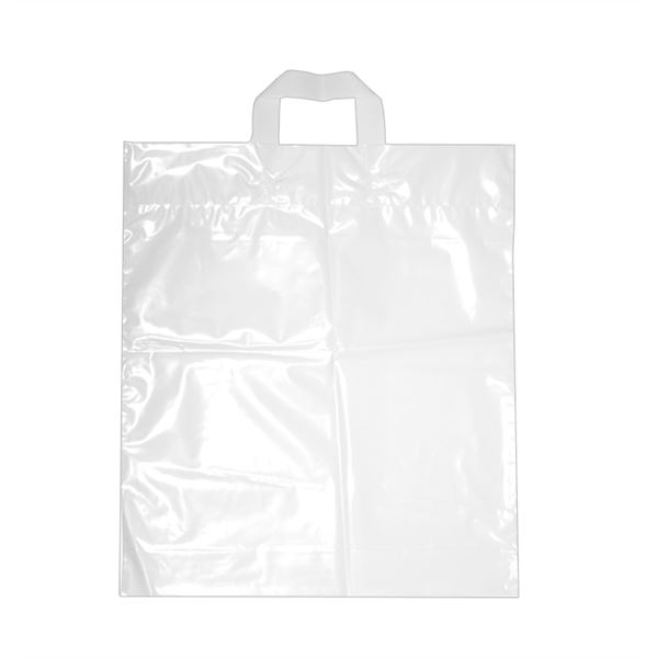 Nákupní taška s uchem 38 x 46 cm - bílá