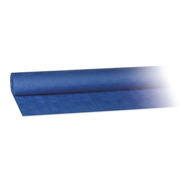 Papírový ubrus rolovaný 8 x 1,2 m - tmavě modrý