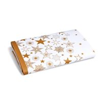 Papírový ubrus skládaný 1,2 x 1,8 m - hvězdy