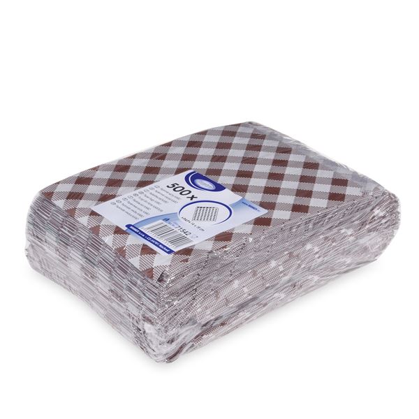Papírové sáčky KARO 14 x 19 cm (500 ks)