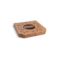Krabice na pizzu E6 kraft 32 x 32 x 3 cm (100 ks)