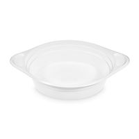 Plastový šálek na polévku 350 ml - bílý (100 ks)