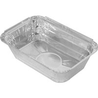 Hliníková mísa na těstoviny 935 ml - hranatá (100 ks)