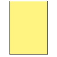 Samolepicí etikety 210 x 297 mm, A4 - žluté (100 ks)