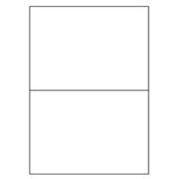 Samolepicí bílé etikety 210 x 148,5 mm, A4 (100 ks)