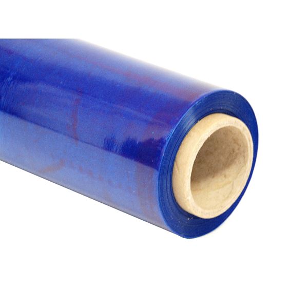 Ruční stretch fólie 500 mm, 23 mic, 1,8 kg - modrá