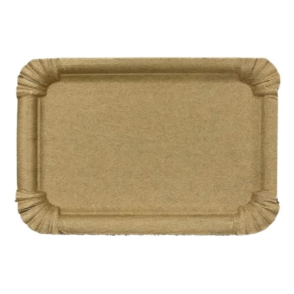 Papírový tácek KRAFT 10 x 16 cm (100 ks)