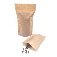 Sáček DOYPACK bez okénka 250 ml - hnědý kraft