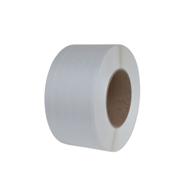 Vázací páska PP 5/0.47 mm, D200, 7000 m - bílá