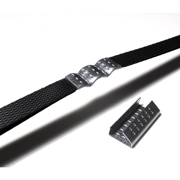 Spona vázací pro PP a PET pásku šíře 13 mm (2500 ks) - kovová