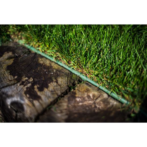 Zahradní obruba plastová 18 m x 12,5 cm - černá